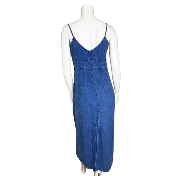 VINTAGE Y2K ISABELLA BIRD Denim Slipdress - Picture 3 of 6